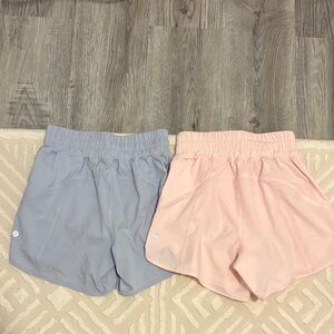 Women's Pink and baby blue Shorts